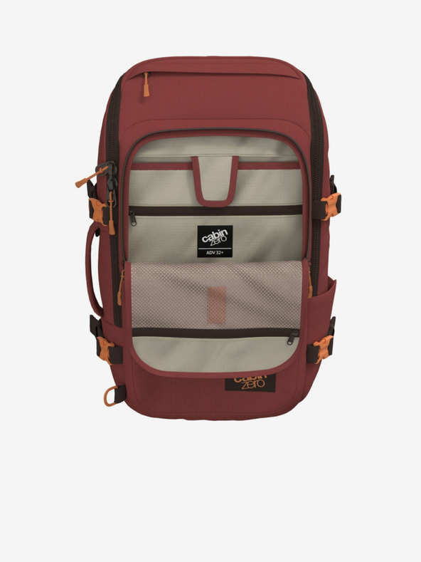 CabinZero Adv Pro 32L Sangria Red Backpack Rojo