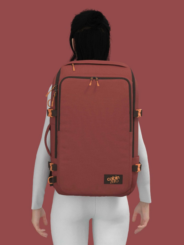 CabinZero Adv Pro 42L Sangria Red Backpack Rojo