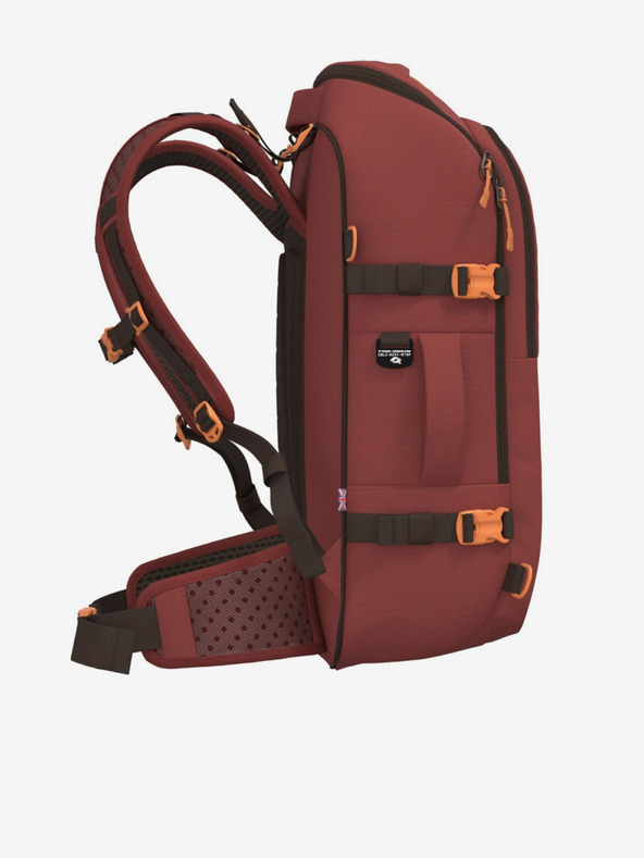 CabinZero Adv Pro 42L Sangria Red Backpack Rojo