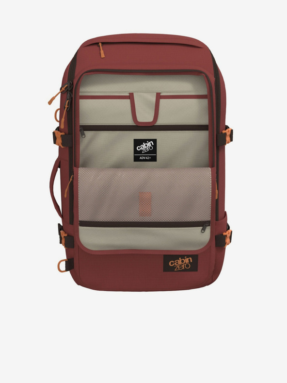 CabinZero Adv Pro 42L Sangria Red Backpack Rojo