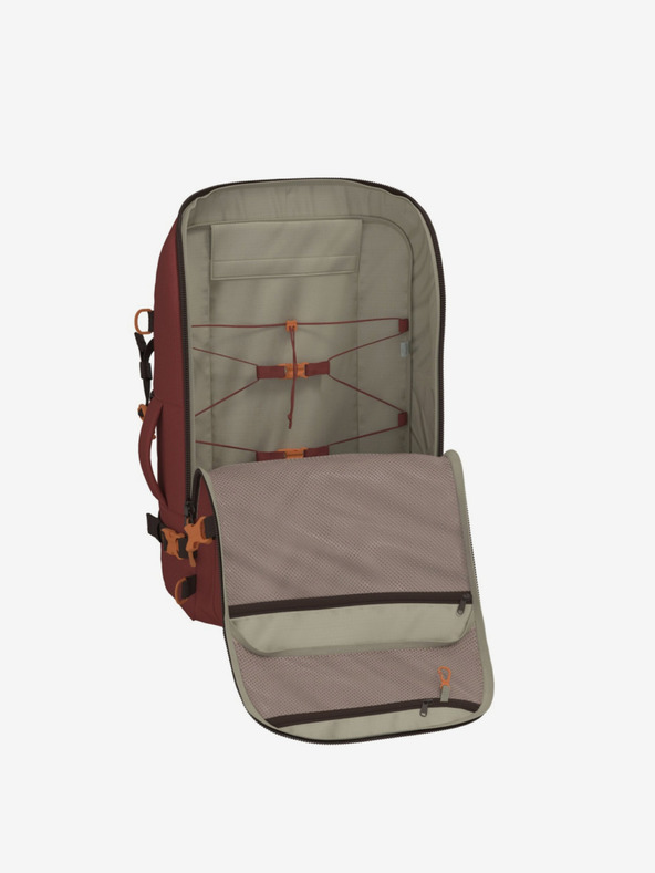 CabinZero Adv Pro 42L Sangria Red Backpack Rojo