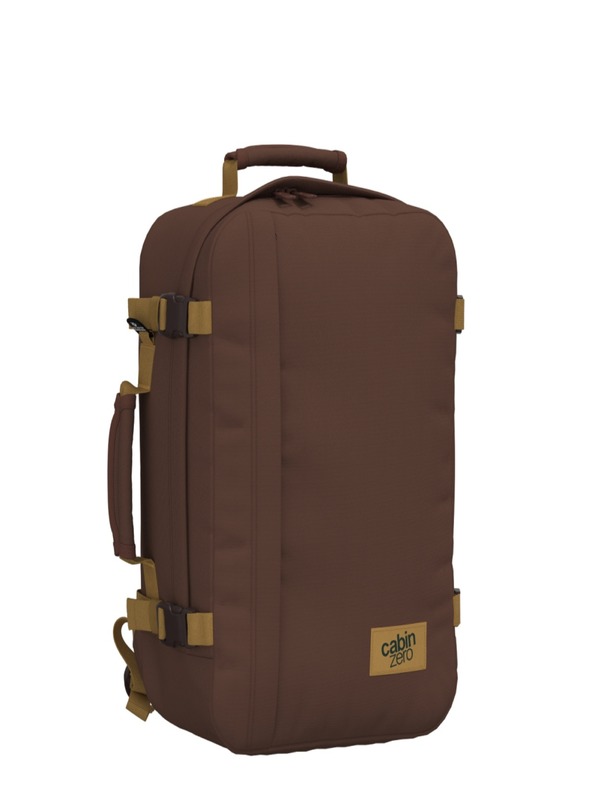 CabinZero Classic 36L Belgian Chocolate Backpack Marrón