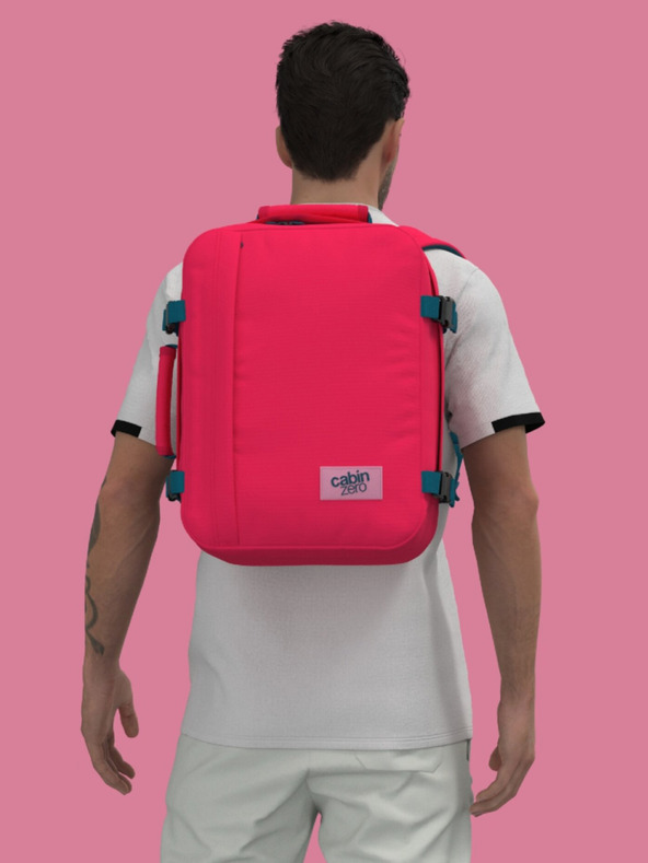 CabinZero Classic 28L Miami Magenta Backpack Rojo