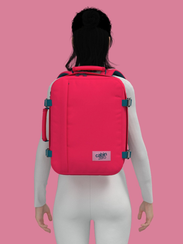 CabinZero Classic 28L Miami Magenta Backpack Rojo