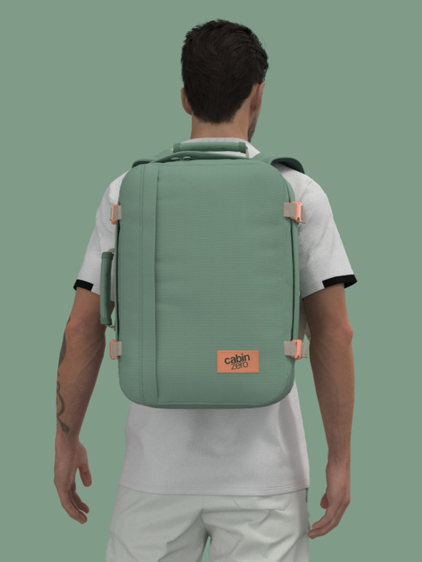 CabinZero Classic 36L Sage Forest Backpack Verde