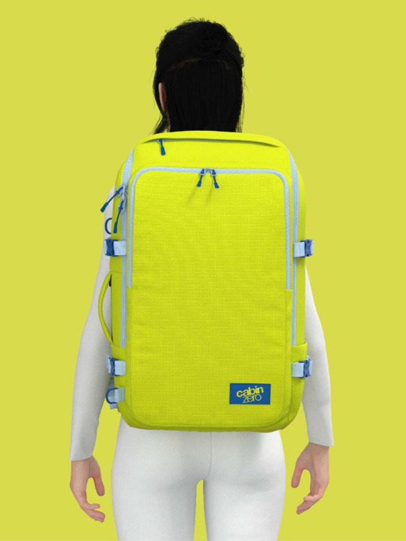 CabinZero Adv Pro 42L Mojito Lime Backpack Amarillo