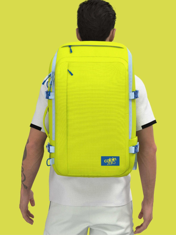 CabinZero Adv 42L Mojito Lime Backpack Amarillo