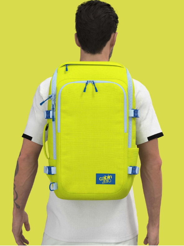 CabinZero Adv Pro 32L Mojito Lime Backpack Amarillo