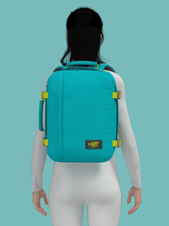 CabinZero Classic 28L Aqua Lagoon Backpack Azul