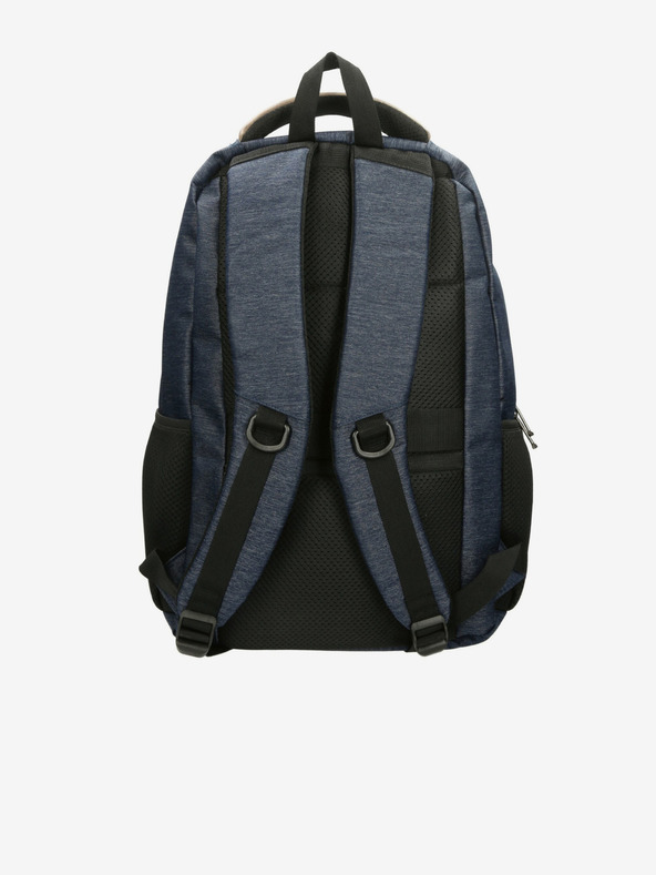 Enrico Benetti München 15 Notebook Backpack 27 L Blue Backpack Azul