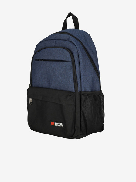 Enrico Benetti Hamburg Notebook Backpack 23 l Blue Batoh