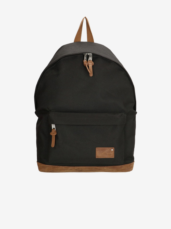 Enrico Benetti Santiago Notebook Backpack 19 l Black Batoh Černá