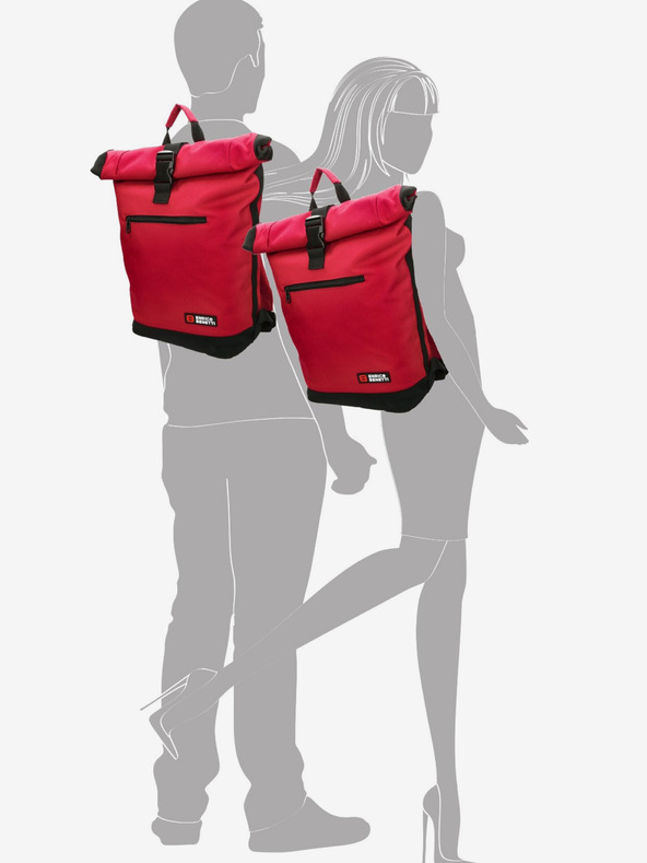 Enrico Benetti Amsterdam Notebook Red Backpack Rojo