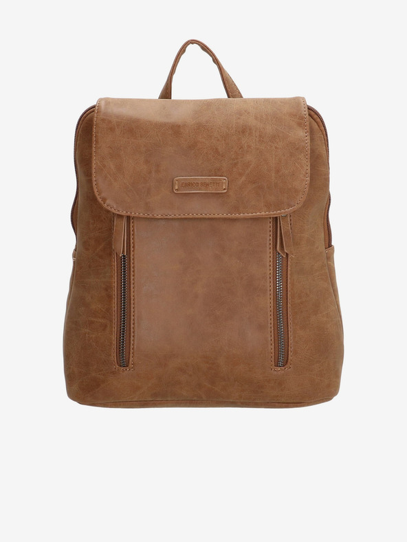 Enrico Benetti Nouméa Camel Backpack Marrón