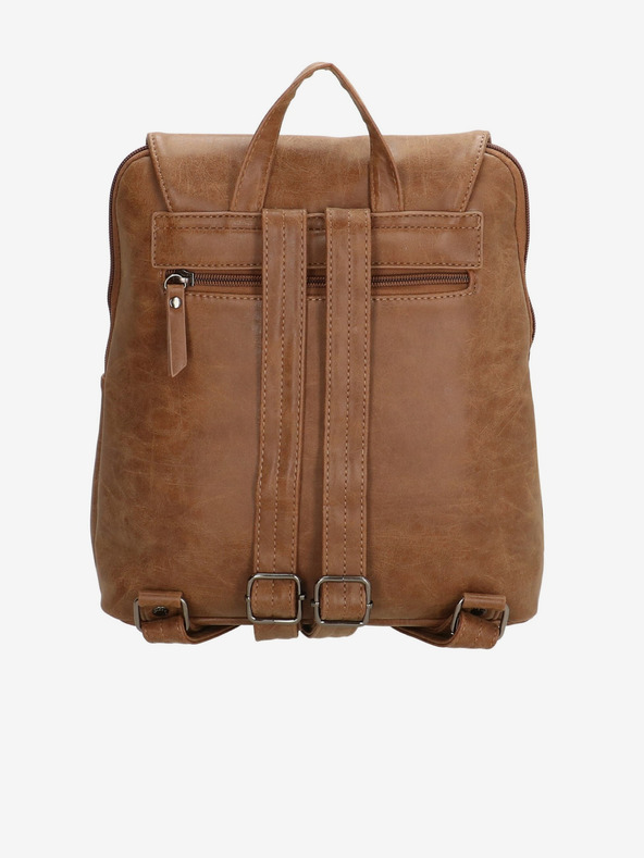 Enrico Benetti Nouméa Camel Backpack Marrón