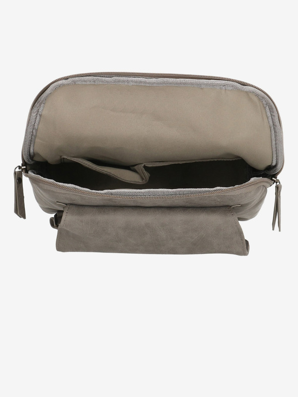 Enrico Benetti Nouméa Medium Taupe Backpack Marrón