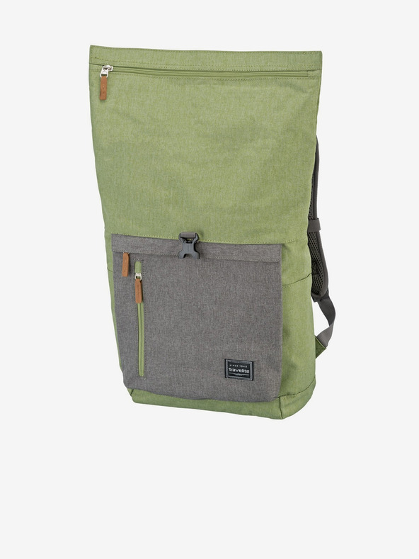 Travelite Basics Roll-up 35 L Backpack Verde