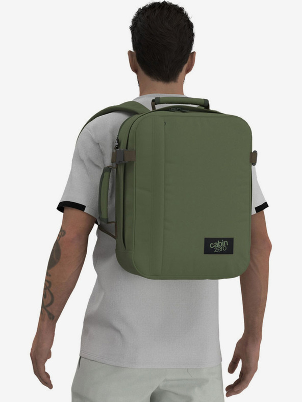 CabinZero Classic Tech (28L) Backpack Verde