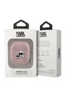 Karl Lagerfeld AirPods 3 Pink Pouzdro