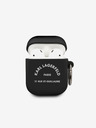 Karl Lagerfeld AirPods 1/2 Black Pouzdro