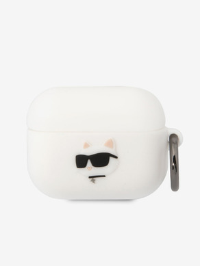 Karl Lagerfeld Airpods Pro White Pouzdro