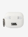 Karl Lagerfeld Airpods Pro White Pouzdro