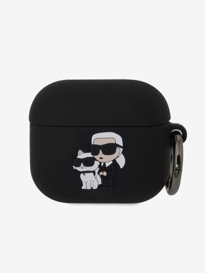 Karl Lagerfeld AirPods 3 Black Pouzdro