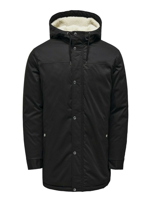 ONLY & SONS Parka Negro