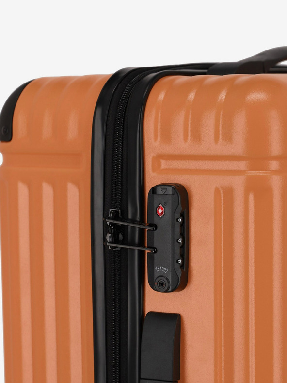 Travelite Cruise 4w L Coral Suitcase Naranja