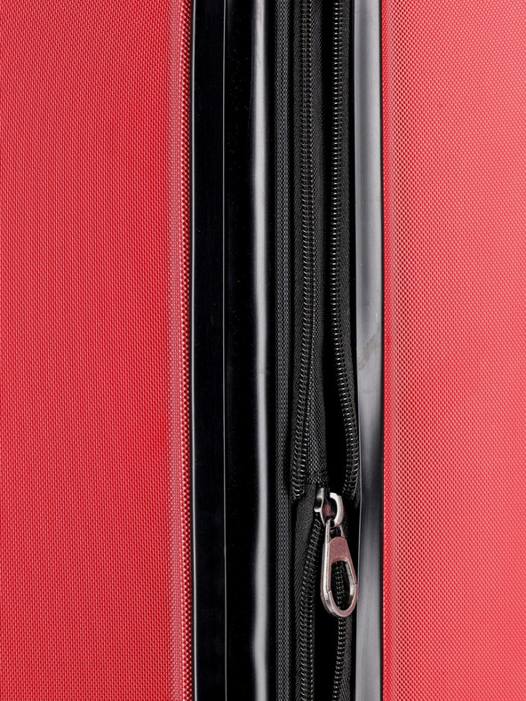 Travelite City 4w M Suitcase Rojo