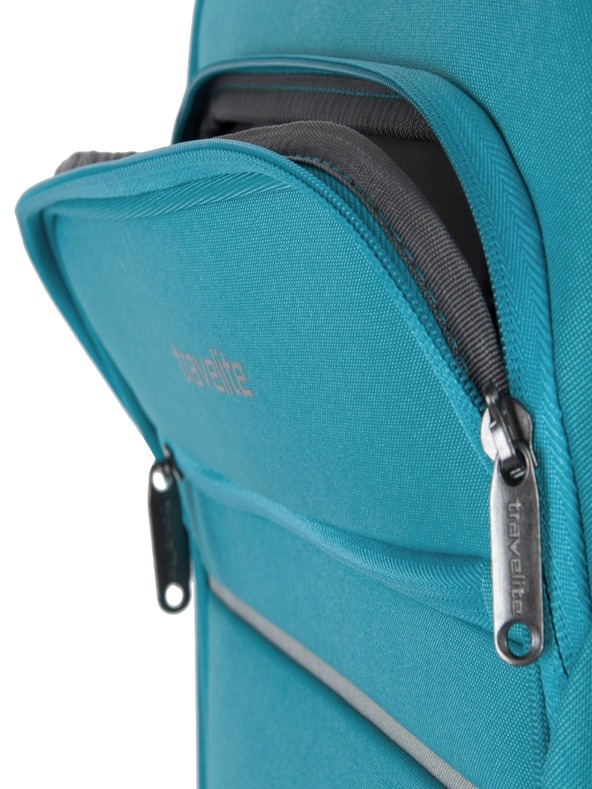 Travelite Cabin 2w S Turquoise Suitcase Azul