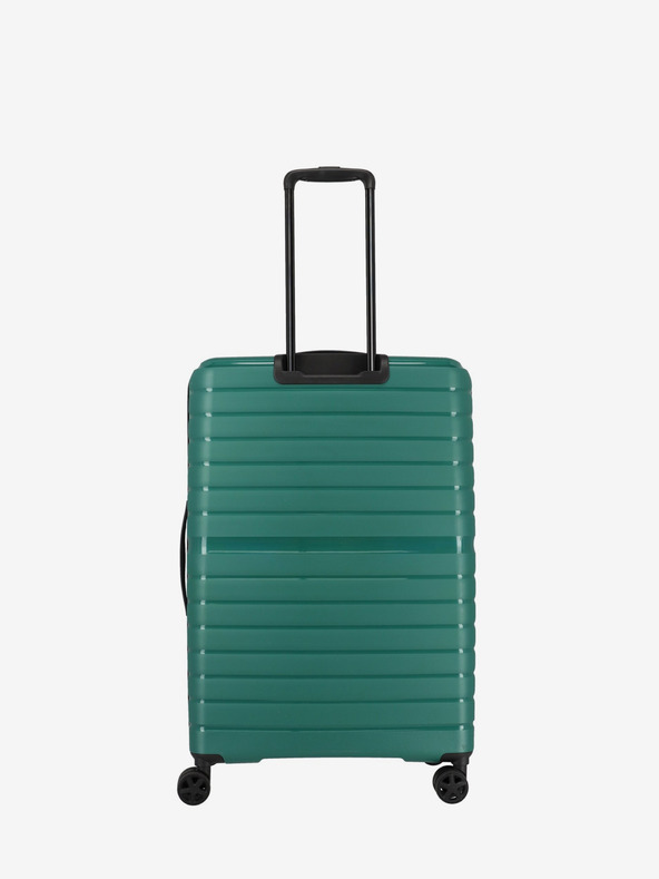 Travelite Trient L Green Suitcase Azul