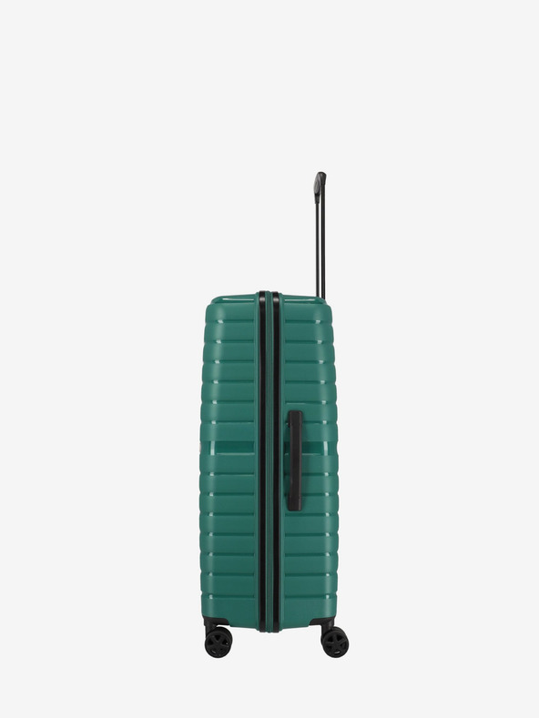 Travelite Trient L Green Suitcase Azul