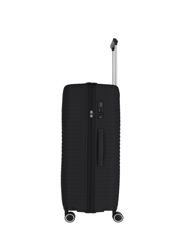 Travelite Orbita L Black Suitcase Negro