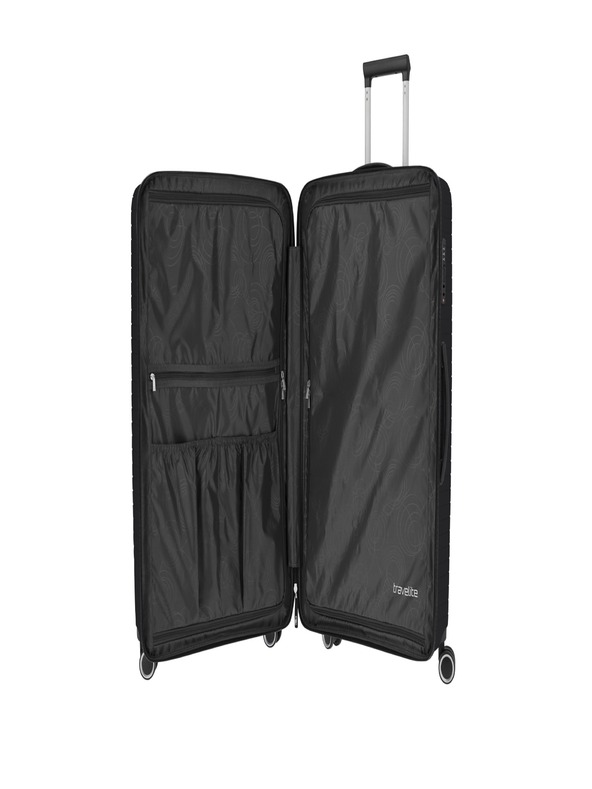 Travelite Orbita L Black Suitcase Negro