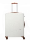 Travelite Bali L White/Cognac Kufr