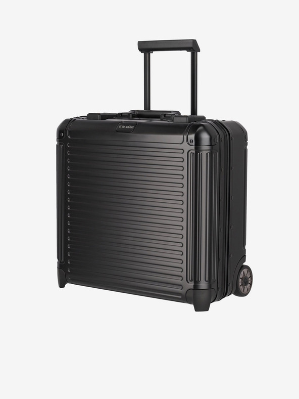 Travelite Next Business Wheeler Black Suitcase Negro