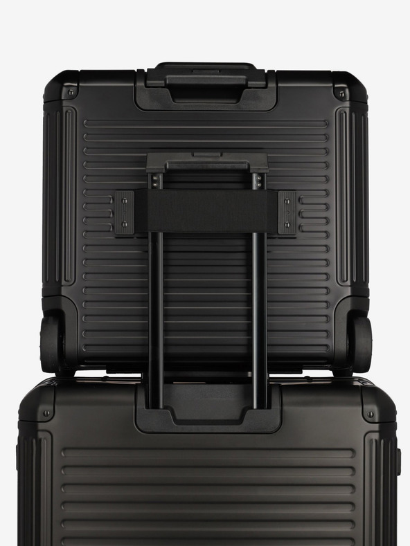 Travelite Next Business Wheeler Black Suitcase Negro