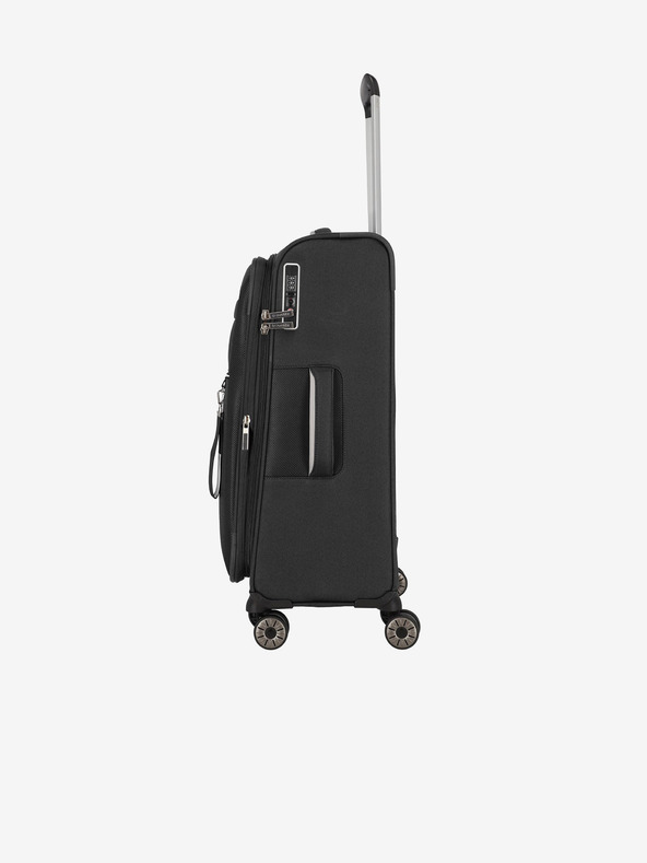 Travelite Miigo 4w S,M,L + BB Black Set Negro