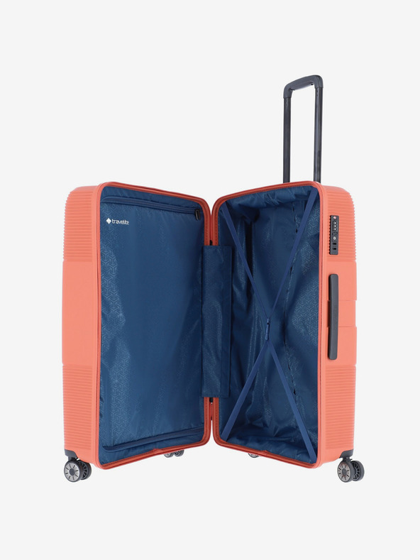 Travelite Waal L Terracotta Suitcase Naranja