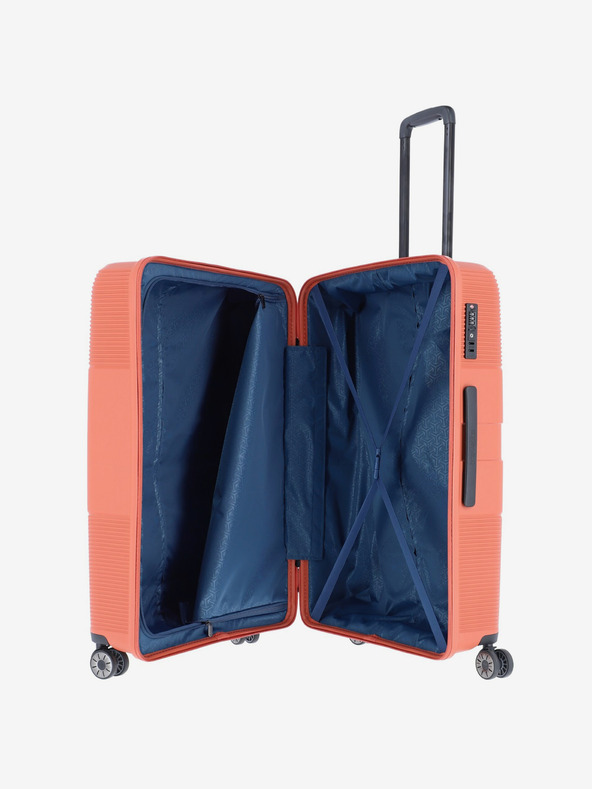 Travelite Waal L Terracotta Suitcase Naranja