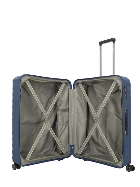 Travelite Mooby L Navy Suitcase Azul