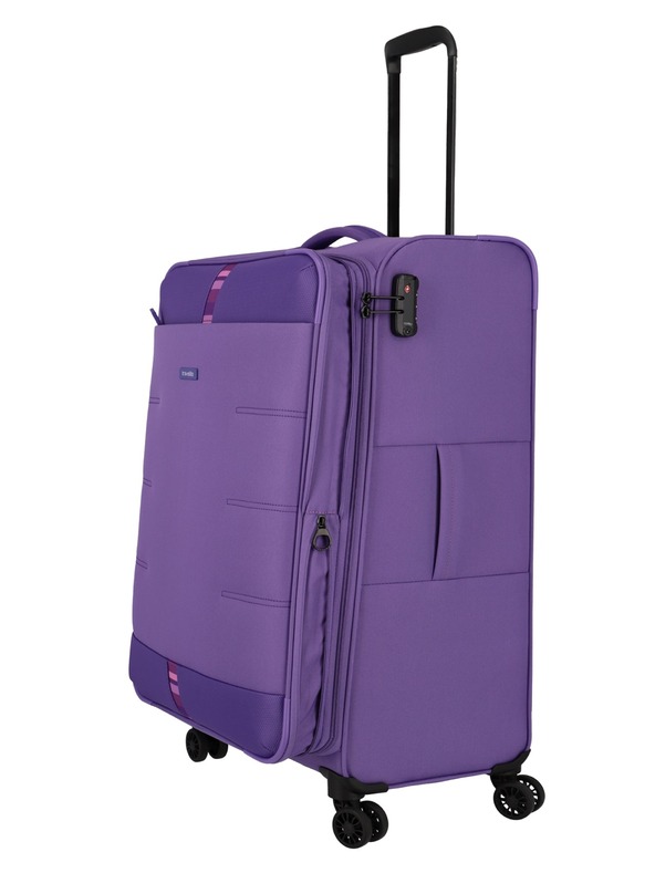 Travelite Rügen L Lilac Suitcase Violeta