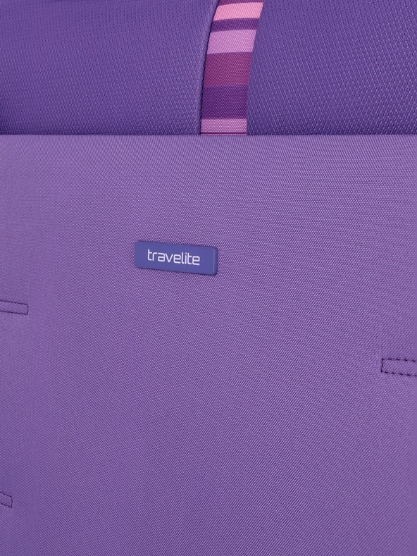 Travelite Rügen L Lilac Suitcase Violeta