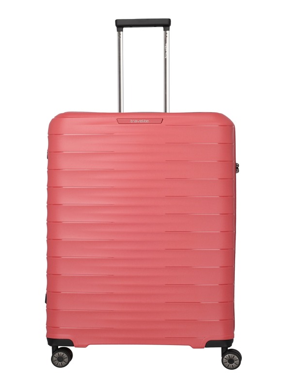 Travelite Mooby L Red Suitcase Rojo