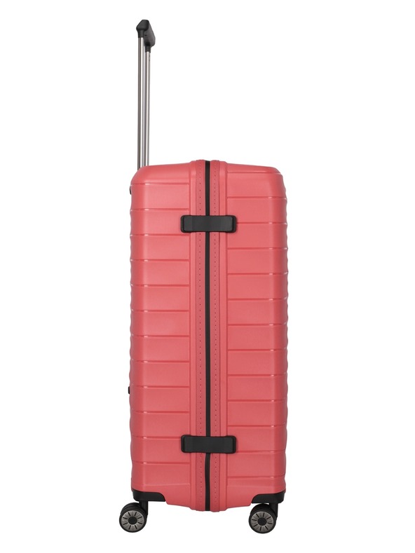 Travelite Mooby L Red Suitcase Rojo