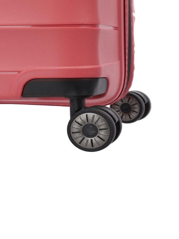 Travelite Mooby L Red Suitcase Rojo