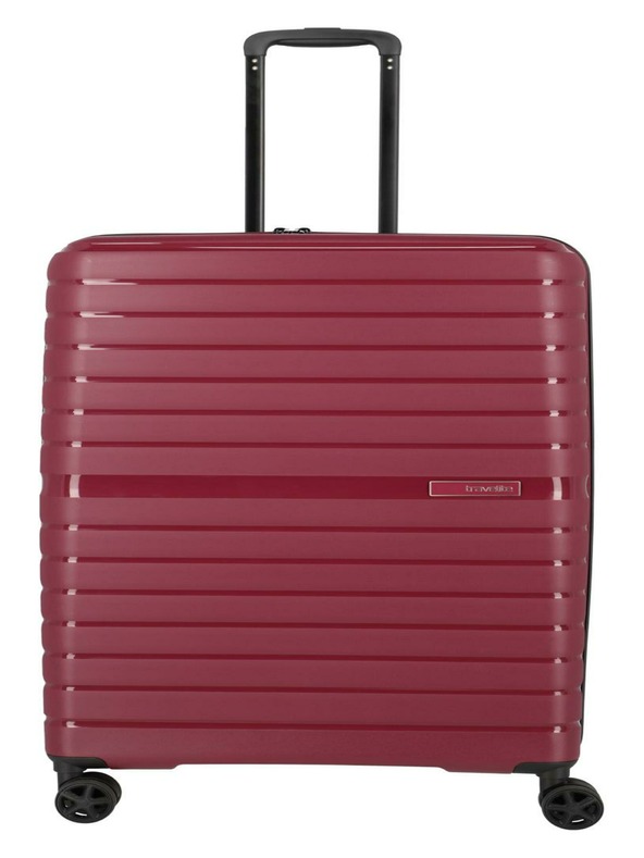 Travelite Trient L Bordeaux Suitcase Rojo