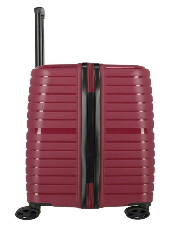 Travelite Trient L Bordeaux Suitcase Rojo