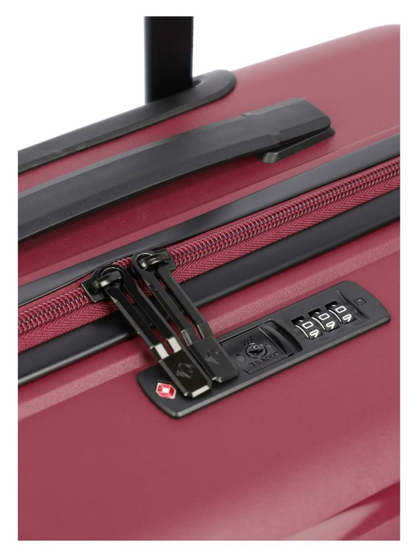 Travelite Trient L Bordeaux Suitcase Rojo